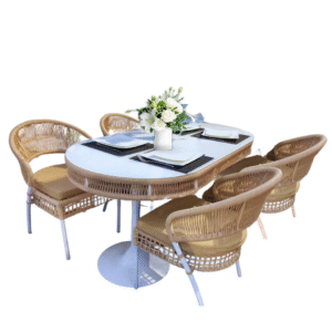 1table + 4 chairs
